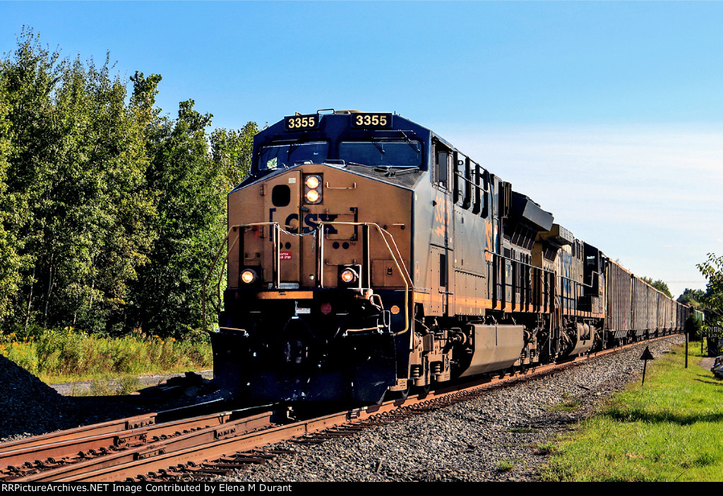 CSX 3355 on M-410